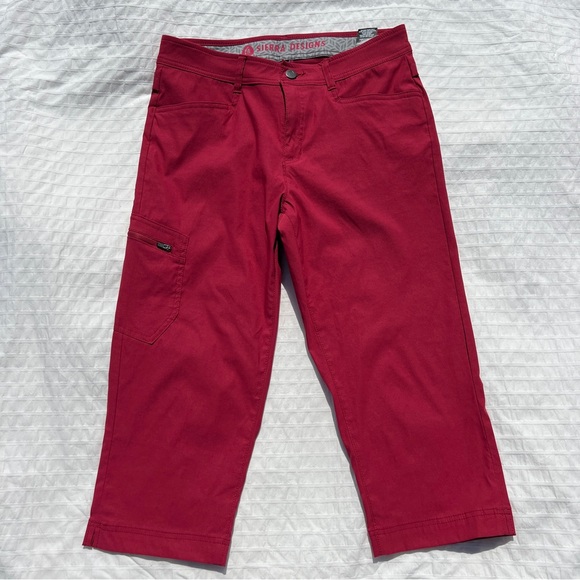 Sierra Designs Hiking Tech Capris in Rasperry Red, 8 - Picture 4 of 13